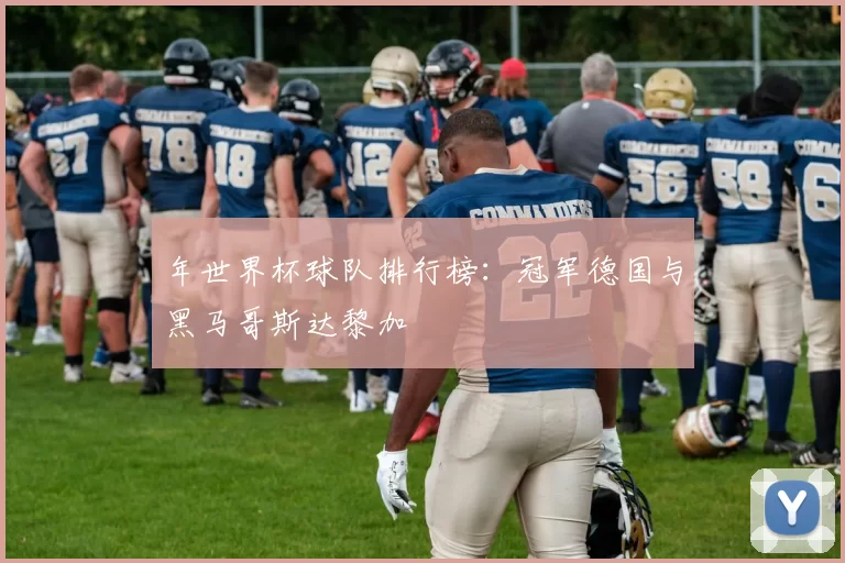 年世界杯球队排行榜：冠军德国与黑马哥斯达黎加