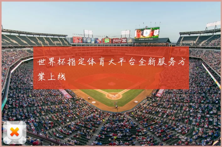 世界杯指定体育大平台全新服务方案上线